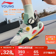 李寧童鞋兒童籃球鞋男小大童全城8 青少版韋德系列運動(dòng)鞋33YKBS114-15