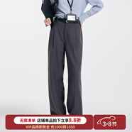 達佳詩(shī)灰色西裝套裝女正裝大學(xué)生教資面試職業(yè)裝小個(gè)子女士休閑西服外套 灰色西褲【搭配一?？畚餮b】 S 適合90-105斤可穿，正碼正拍