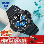 卡西歐（CASIO） 男表女表卡西歐手表男女情侶表學(xué)生時(shí)尚運動(dòng)表太陽(yáng)能雙顯電子表 MCW-100H-1A2VDF多啦A夢(mèng)