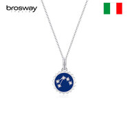 BROSWAY歐美時(shí)尚TJMini系列項鏈琺瑯星座小眾輕奢飾品生日送女友禮物 水瓶座鏈長(cháng)440mmZH-BTJM176S