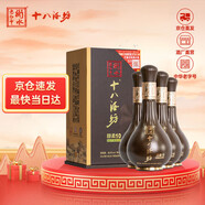 十八酒坊衡水老白干 醇柔10 老白干香型白酒38.8度 480ml*4瓶 整箱送禮