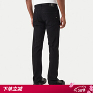 范思哲（VERSACE）VJ 奢潮男士時(shí)尚簡(jiǎn)約黑色修身牛仔褲長(cháng)褲 80GAB5S0 CDW00 黑色 909 29