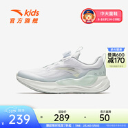安踏兒童運動(dòng)鞋女大童跑步鞋26年春季新款緩震PG7凌峰跑鞋 安踏白/白灰綠-2 36