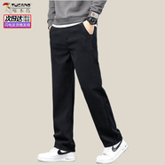 啄木鳥(niǎo)（TUCANO）男士休閑褲2026春秋季新款寬松直筒潮流天絲萊賽爾爸爸裝牛仔長(cháng)褲 黑色 28