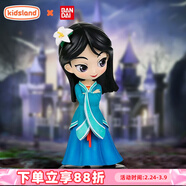 萬(wàn)代（BANDAI）公主手辦卡通周邊迪斯士尼公仔玩具收藏女孩生日禮物 木蘭 皇家服飾(A)16242