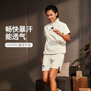 HOTSUIT后秀暴汗服套裝運動(dòng)男女健身長(cháng)短套裝發(fā)汗寬松訓練服秋冬季四季款 女-【短袖短褲套裝】本白 3XL 尺碼偏大，建議拍小一碼