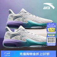 安踏KT3 team｜籃球鞋男冬春季湯普森防滑減震男戶(hù)外實(shí)戰比賽運動(dòng)鞋子 【KT3 TEAM低幫款】灰-3 42