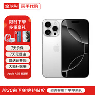 Apple【同款低價(jià)】蘋(píng)果16promaxiPhone16promax 16promax 5G全網(wǎng)通手機 16 Promax 白色鈦金屬 6.9英寸 256GB【標配+配件大禮包】