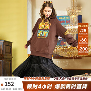 兩三事絲絨半身裙春季女黑色百褶裙裙子復古半裙長(cháng)裙 開(kāi)心自轉體 黑色 厚款 S