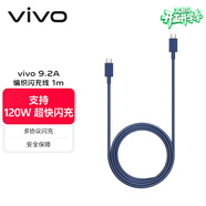 vivo9.2A 編織閃充數據線(xiàn) 1m 藍紫雙Type-C口 支持120W超級閃充 支持多協(xié)議設備 X300數據線(xiàn)X200數據線(xiàn)