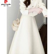 皮爾卡丹（pierre cardin）大方得體穿搭一整套秋季感淑女風(fēng)氣質(zhì)西裝上衣半身裙套裝 半身裙 【高品質(zhì)-送運費險】 M 【建議80-100斤】