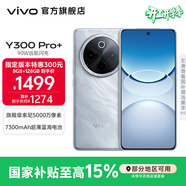 vivo Y300 Pro+ 國家補貼 7300mAh超薄藍海電池 90W遠航閃充 旗艦級索尼5000萬(wàn)像素雙防抖鏡頭拍照手機 星空銀 8GB+128GB