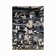 走柜貨2025新款直筒女顯瘦高哈倫褲高腰牛仔褲小腳褲女潮 長(cháng)褲隨機發(fā)貨 XS