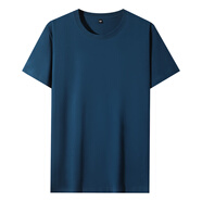 凡客誠品時(shí)尚休閑純棉素色T恤衫情侶款半袖 哈青色 XL