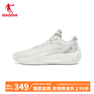 喬丹男籃球鞋楊策同款毒牙3.5巭PRO回彈低幫實(shí)戰耐磨戰靴 樺白色/灰銀色 44