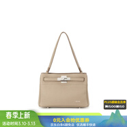 RABEANCO樺碧【38婦女節禮物】凱莉包女包通勤包單肩斜挎包手提包88179 奶沙色