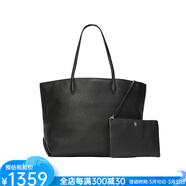 維多利亞的秘密（Victoria's Secret）歐美ins風(fēng)女包單肩包托特包大號包包子母包精致優(yōu)雅時(shí)尚 職場(chǎng)OL Black One Size