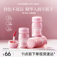 卡姿蘭（Carslan）親不掉水霧唇露02灰粉玫瑰2.8g唇釉口紅唇彩顯白不掉色生日禮物女