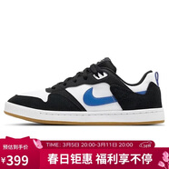 耐克NIKE男女通款板鞋緩震SB ALLEYOOP運動(dòng)鞋CJ0882-104白黑44