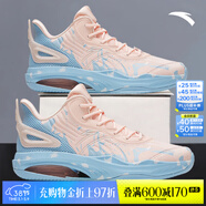 安踏KT3 team｜籃球鞋男春夏季湯普森防滑減震男戶(hù)外實(shí)戰比賽運動(dòng)鞋子 【KT3 TEAM 2】粉/瀑布藍-4 42