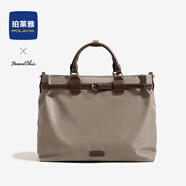 珀萊雅女包小眾通勤公文包2026新款休閑單肩斜挎三用背包【趙露思同款】 奶茶栗