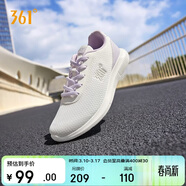 361°運動(dòng)鞋女士春季網(wǎng)面透氣通勤休閑減震慢跑步女鞋子681832270-5