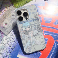 RSRDDYPlayGirl未來(lái)感機械少女亞文化小眾手機保護殼適用iPhone14pro蘋(píng)果13/12/11華為小米三星新款mate5 imd雙層手機保護殼（非磁吸） iPhone 13 Pro