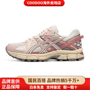亞瑟士（asics）Gel-Kahana 8 百搭 低幫跑步鞋 女款 白色/粉色 37.5