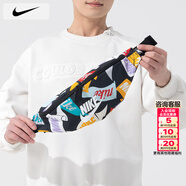耐克（NIKE）斜挎包男士 26春季新款運動(dòng)包情侶女士腰包跑步胸包耐磨單肩包 HJ8368-010 MISC