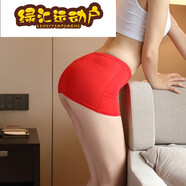 糜嵐（MieLanat）豹紋半身裙超短裙半身裙mini小短裙包臀冰絲透明緊身裙a字女 23cm紅冰絲裙(透明容易走光) 大碼(110-140斤)