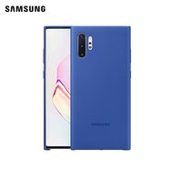 三星（SAMSUNG） Galaxy Note10 炫彩硅膠保護套 原裝手機殼 Note10 炫彩硅膠保護套 【藍色】