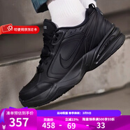 耐克（NIKE）官方男鞋女鞋 AIR MONARCH IV氣墊運動(dòng)鞋休閑鞋老爹鞋跑步鞋鞋子 415445-001 男女同款 黑色 40