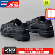 亞瑟士（ASICS）男鞋女鞋26春夏款JOG 100T穩定基礎寬楦運動(dòng)鞋慢跑緩沖減震跑步鞋 黑武士-001/4E寬楦版 店長(cháng)推薦 43.5 (內長(cháng)275mm) 【4E寬楦】