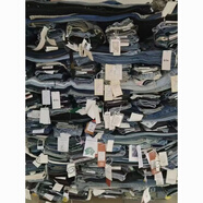 實(shí)體斷碼雜款2025新款直筒女顯瘦高哈倫褲高腰牛仔褲小腳褲女走柜 長(cháng)褲隨機發(fā)貨 XS