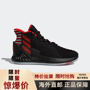 阿迪達斯（adidas）羅斯9代GEEK UP簽名版籃球鞋男子EE6846 黑/紅 40 (245mm) 43 (265mm)
