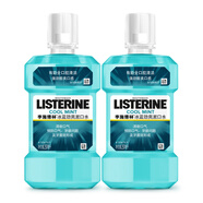 李施德林冰藍勁爽漱口水有助全口腔清潔避免牙菌斑形成清新口氣預防口氣 250ml（含酒精）×2瓶