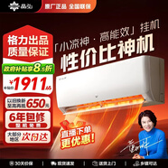 格力（GREE）出品 晶弘空調 小涼神新一級能效【節能省電】變頻冷暖高溫自清潔 獨立除濕 臥室掛機家電 小涼神 大1匹 性?xún)r(jià)比神機【適用10-15㎡】