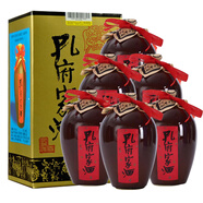 孔府家白酒 大陶濃香風(fēng)格型52度酒高度固液態(tài)法酒 送禮推薦用酒山東名酒 52度 500mL 6瓶 * 整箱裝