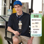 哈吉斯（HAZZYS）男女裝 上衣PHIZ情侶款小狗印花短袖T恤【安心品質(zhì)】