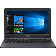 華碩（ASUS）ivoBook E12 11.6英寸筆記本電腦上網(wǎng)本輕量級 英特爾賽揚 4+64GB 商務(wù)辦公學(xué)習(xí) Windows 10  4+64GB  180 度顯示屏鉸鏈