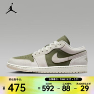 耐克男鞋AJ1運動(dòng)休閑板鞋復古低幫Air緩震輕盈籃球鞋 HV4089-201 44