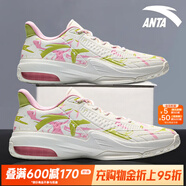 安踏KT3 team｜籃球鞋男春夏季湯普森防滑減震男戶(hù)外實(shí)戰比賽運動(dòng)鞋子 【KT3 TEAM低幫款】白/粉紅/綠-1 41