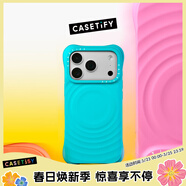 CASETIFY CHROMATIC: HUES 炫彩/純色波漾手機殼 MagSafe  適用于蘋(píng)果iPhone17/16 Pro/Max手機保護殼 【新色上市】薄荷藍 iPhone17 Pro Ma