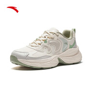 安踏腰果鞋丨厚底增高休閑老爹鞋女鞋2026春夏季新款時(shí)尚撞色運動(dòng)鞋子 魚(yú)肚白/一度灰/數字霧灰/節草綠-2 36.5 (女6)