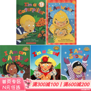 英文原版 I Am Water/Caterpillar/Snow/Apple/Seed 5冊 廖彩杏書(shū)單 學(xué)樂(lè )分級科普閱讀繪本圖畫(huà)書(shū)讀物 Scholastic Reader L1 學(xué)樂(lè )分級科普閱讀繪本