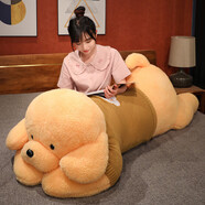 山頭林村超大11米粉趴趴狗毛絨公仔抱枕女生生日圣誕禮物 橄欖黃-趴趴狗毛衣 1.6米【巨大女神會(huì )尖叫】