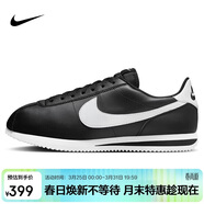 耐克NIKE休閑鞋男子板鞋阿甘鞋CORTEZ運動(dòng)鞋DM4044-001黑白42.5