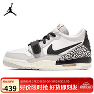 耐克（NIKE）Jordan女喬丹AJ312 LEGACY 312運動(dòng)鞋CD9054-101爆裂紋白灰黑36