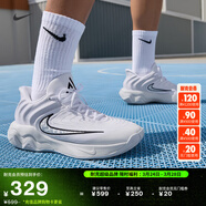 耐克字母哥男實(shí)戰籃球鞋春季NIKE GIANNIS IMMORTALITY 4 FQ3681 100白/黑/白金色 45