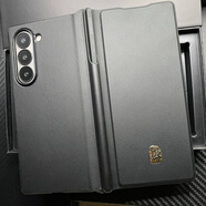 三星（SAMSUNG）【品質(zhì)原裝】適用三星fold4手機殼fold6折疊屏w25防摔真皮w22附SPen手寫(xiě)筆ZFold3保護套W23翻蓋ZFo ZFold6_真皮筆槽殼+原裝SPen筆 三星其他型號